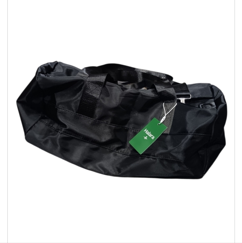 HALARA  Jet Black Men's Duffel Bag NEW